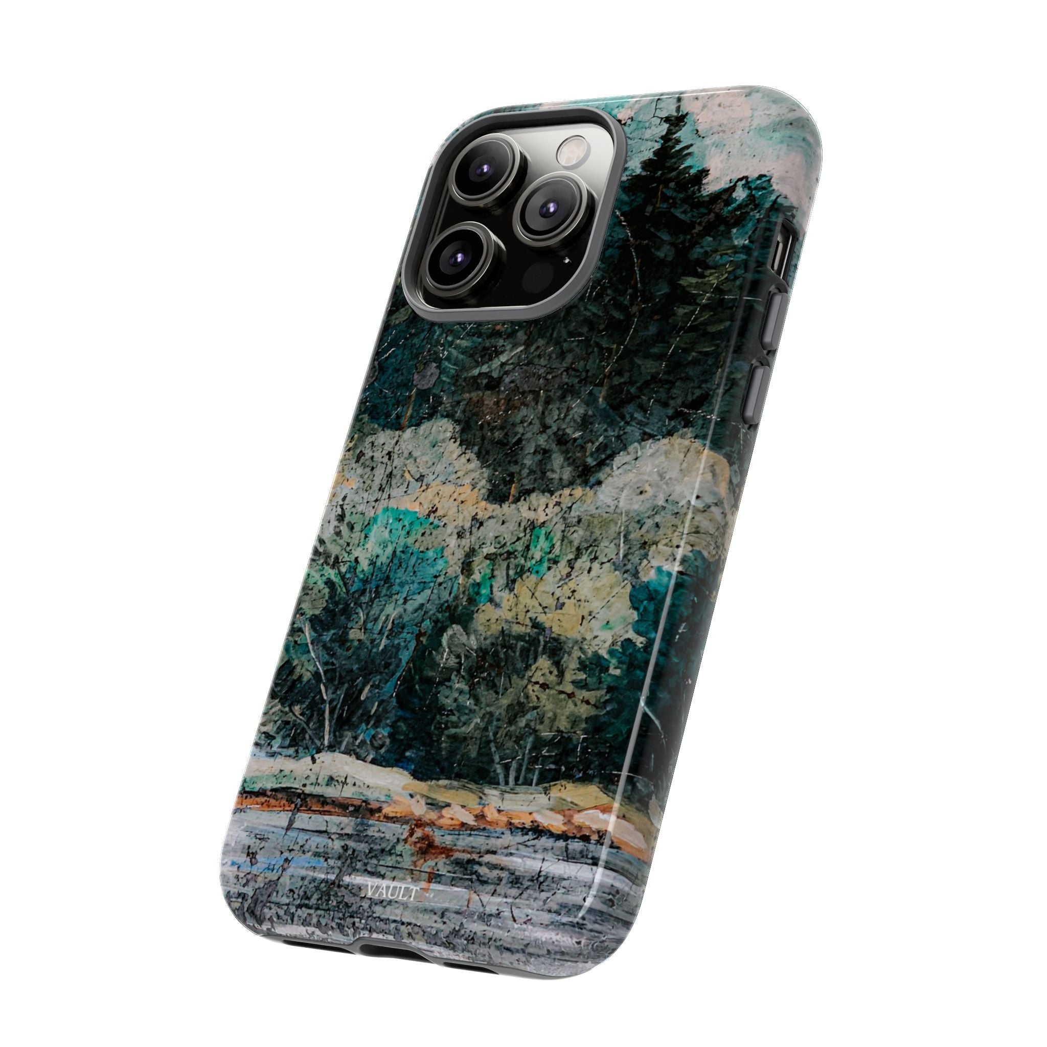 Phone Case - Moody Forest Landscape Protective Tough Case