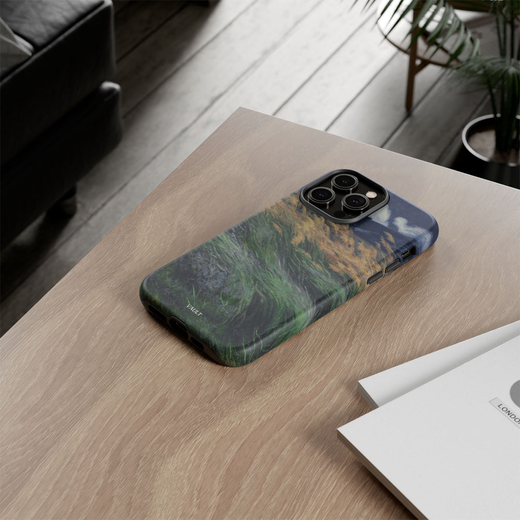 Phone Case — Windblown Coastal Landscape Durable Protective Cover