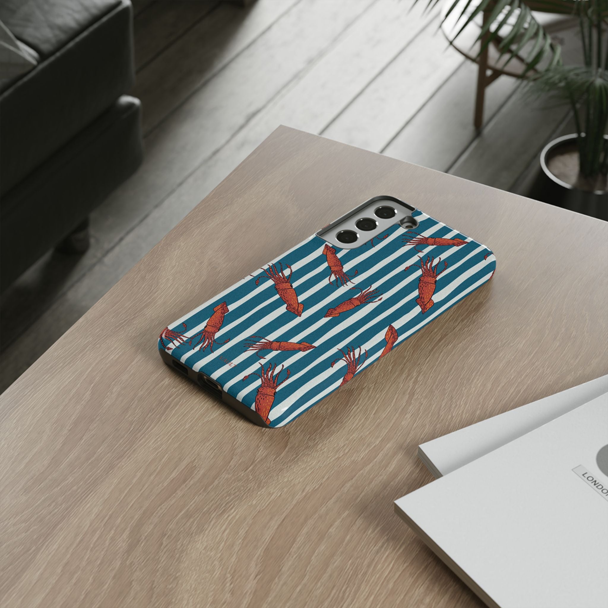 Shrimp Stripe Phone Case