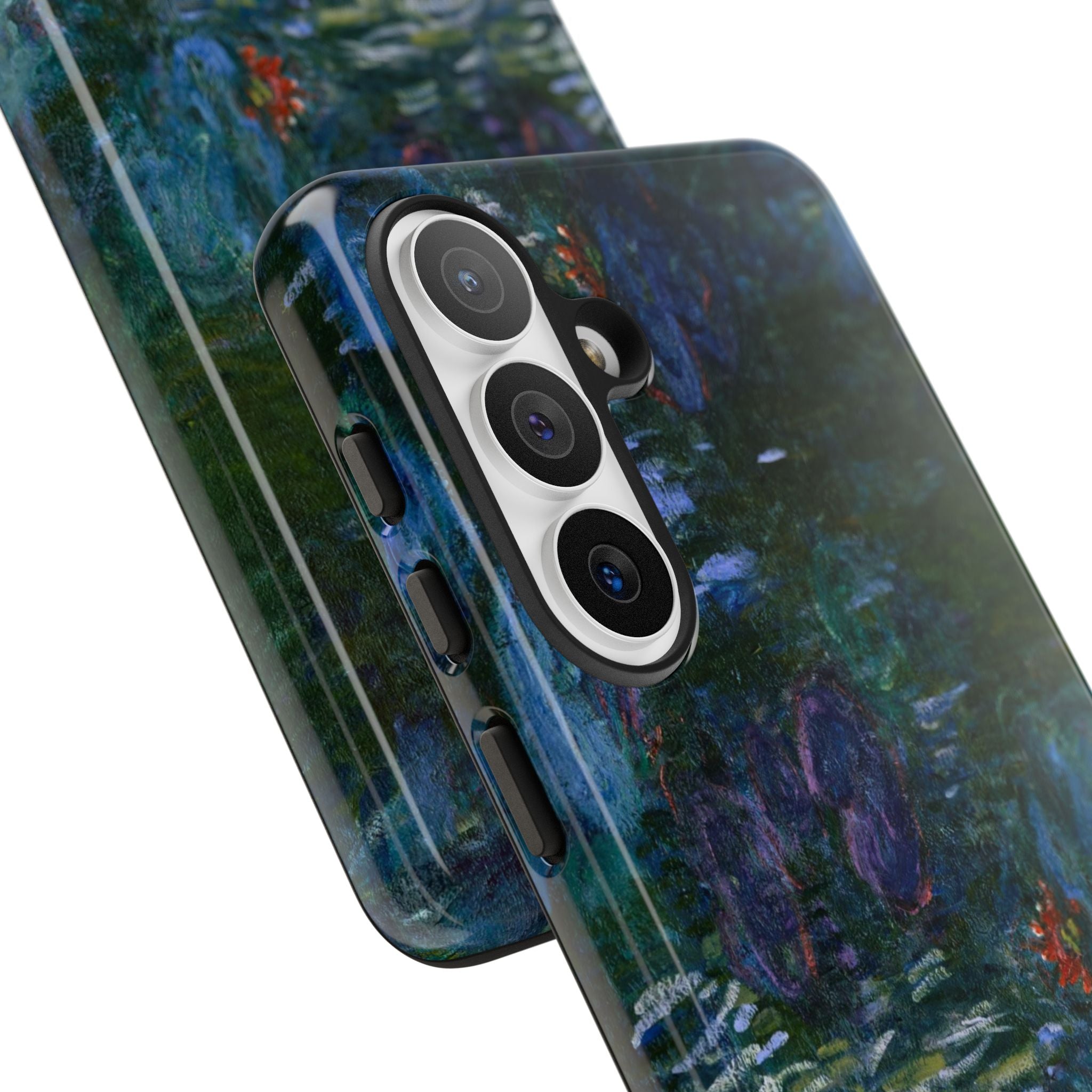 Water Lilies Tough Phone Case — Impressionist Art Protective Cover