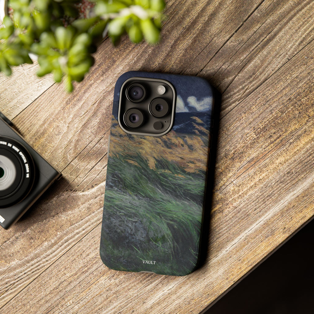 Phone Case — Windblown Coastal Landscape Durable Protective Cover