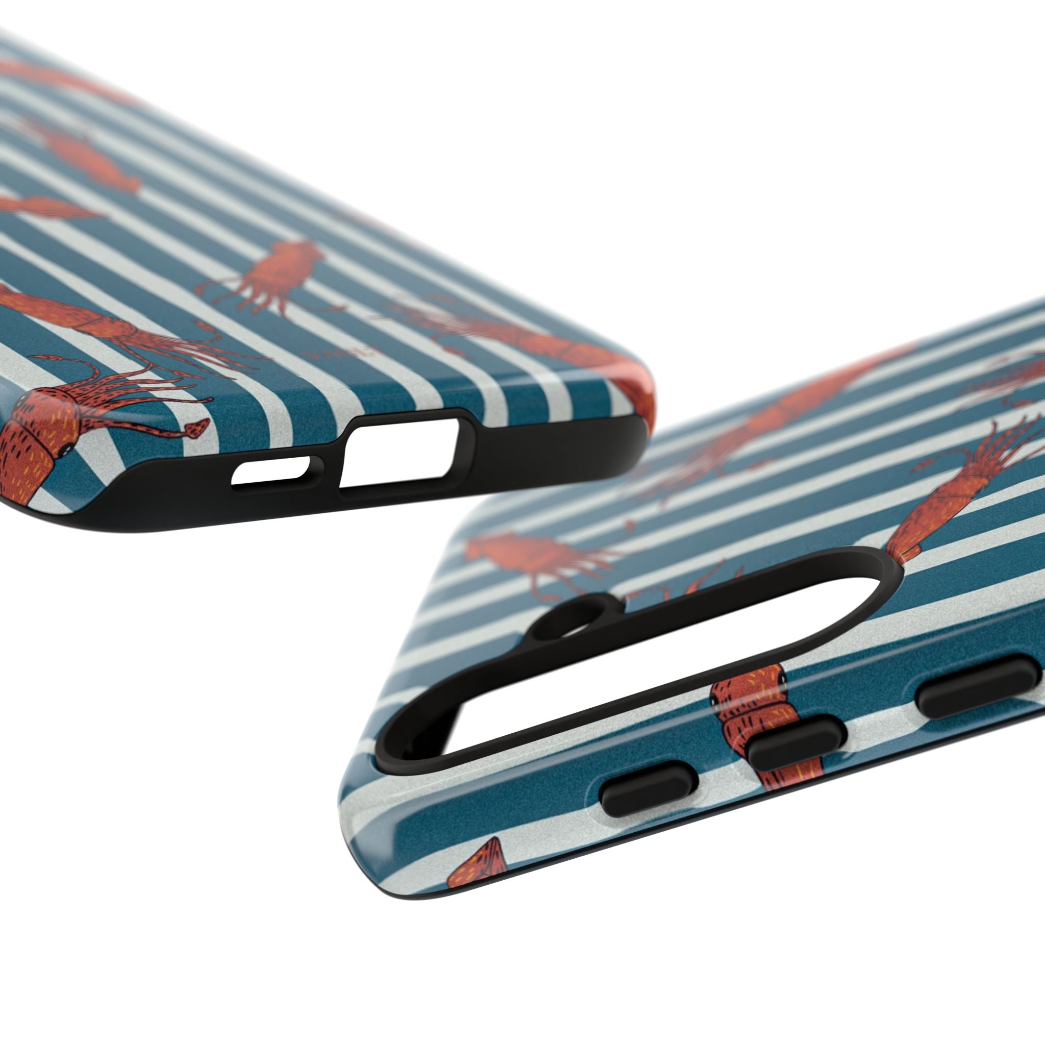 Shrimp Stripe Phone Case