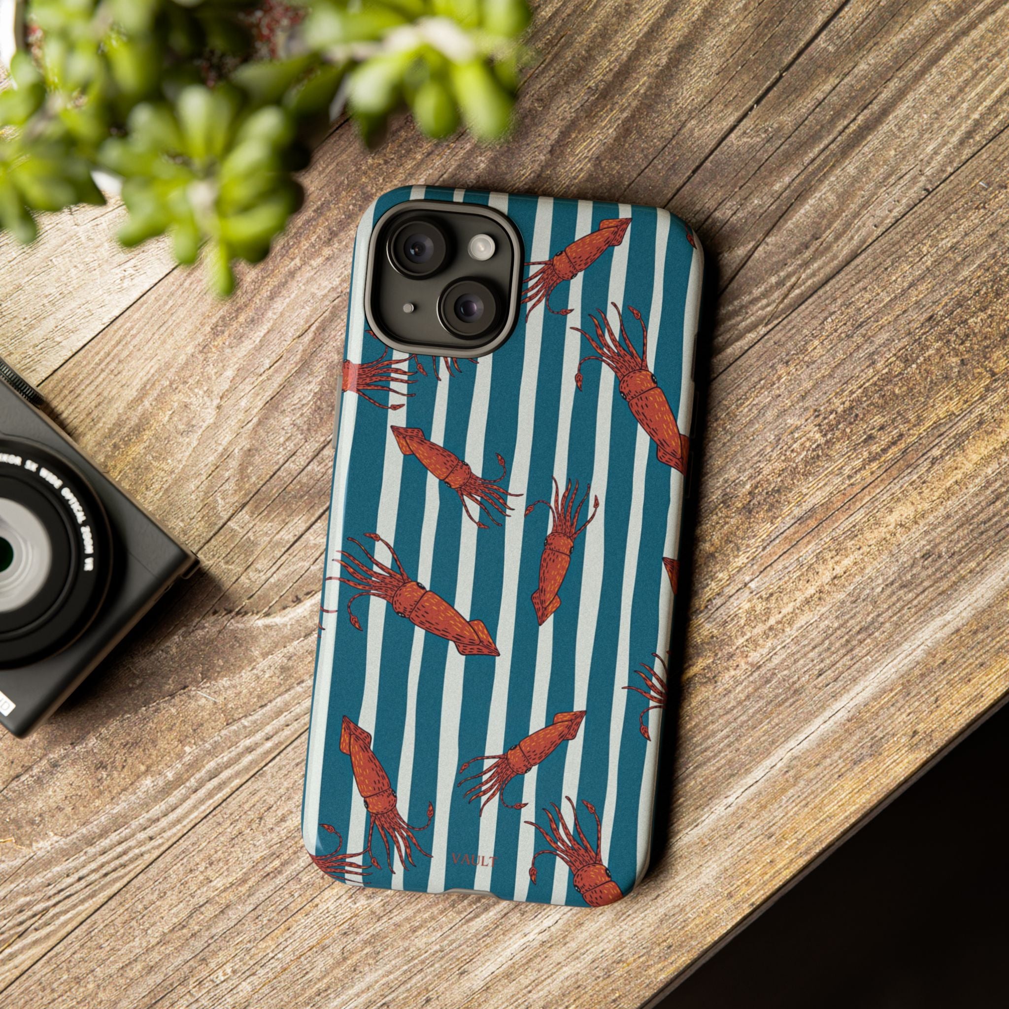 Shrimp Stripe Phone Case