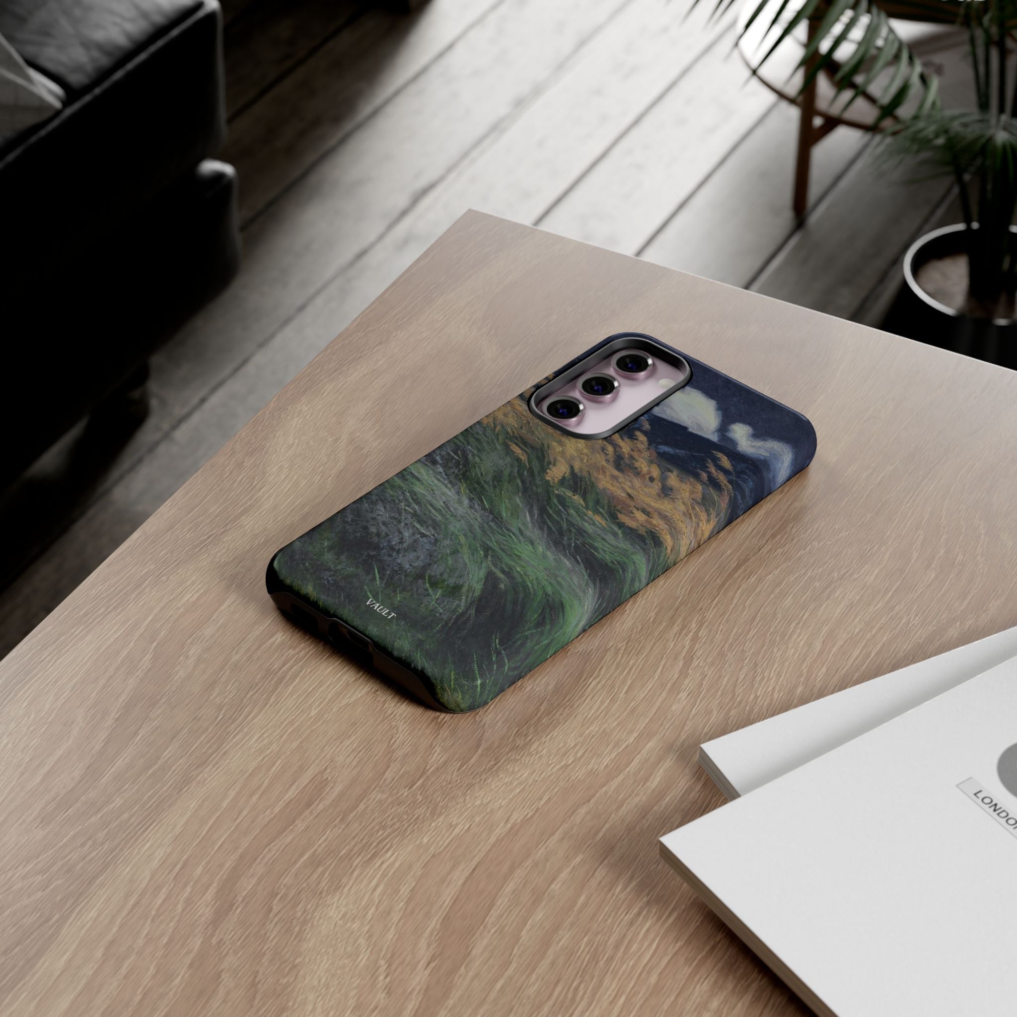 Phone Case — Windblown Coastal Landscape Durable Protective Cover