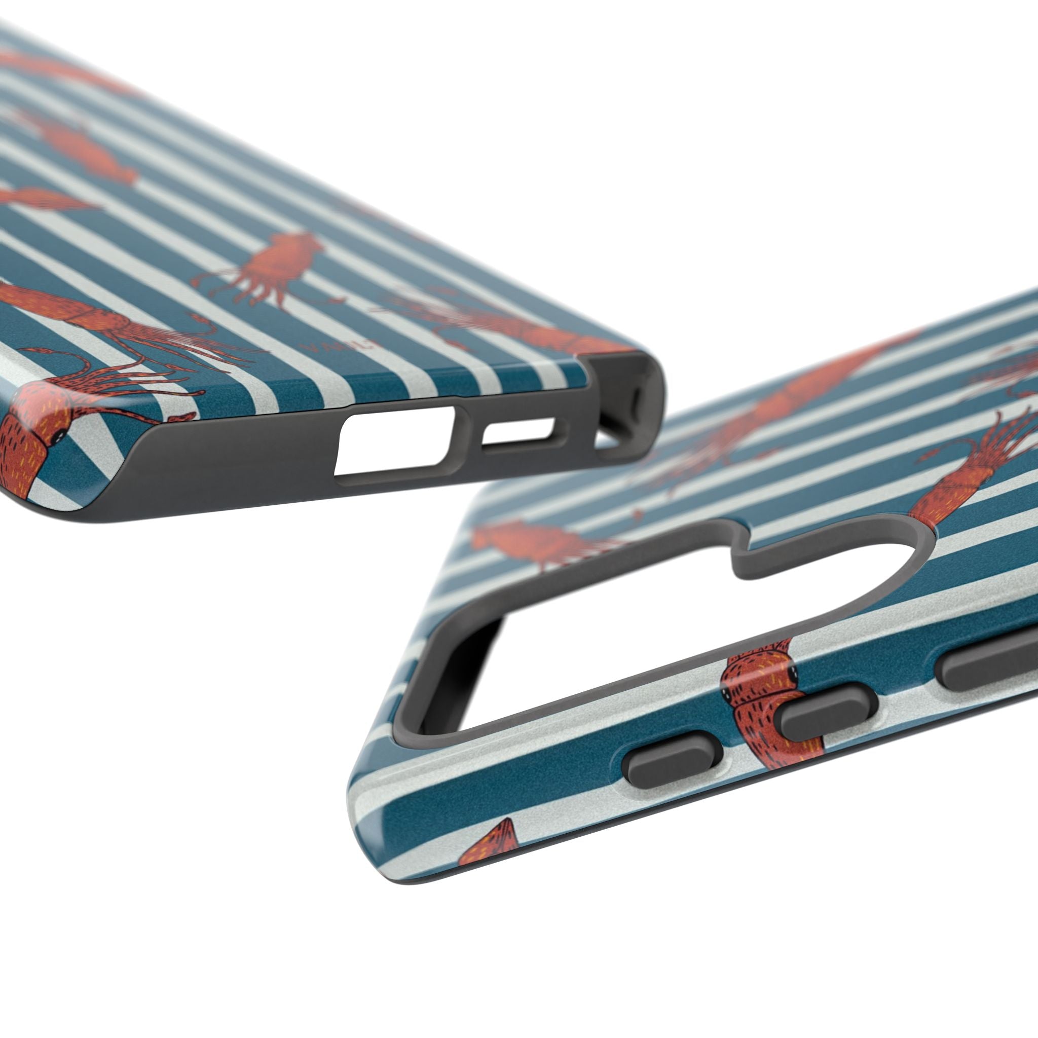 Shrimp Stripe Phone Case