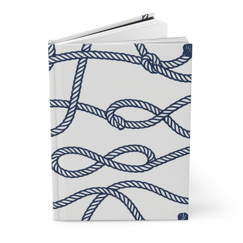 Diario rilegato in corda nautica — Taccuino opaco Vault