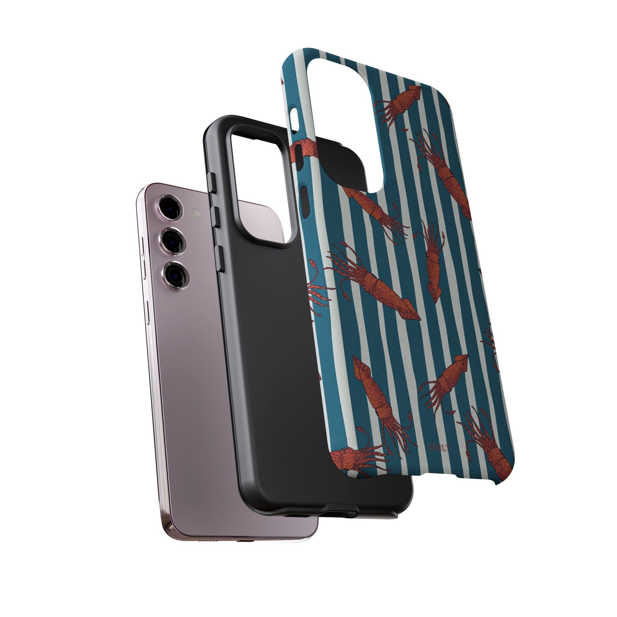 Shrimp Stripe Phone Case