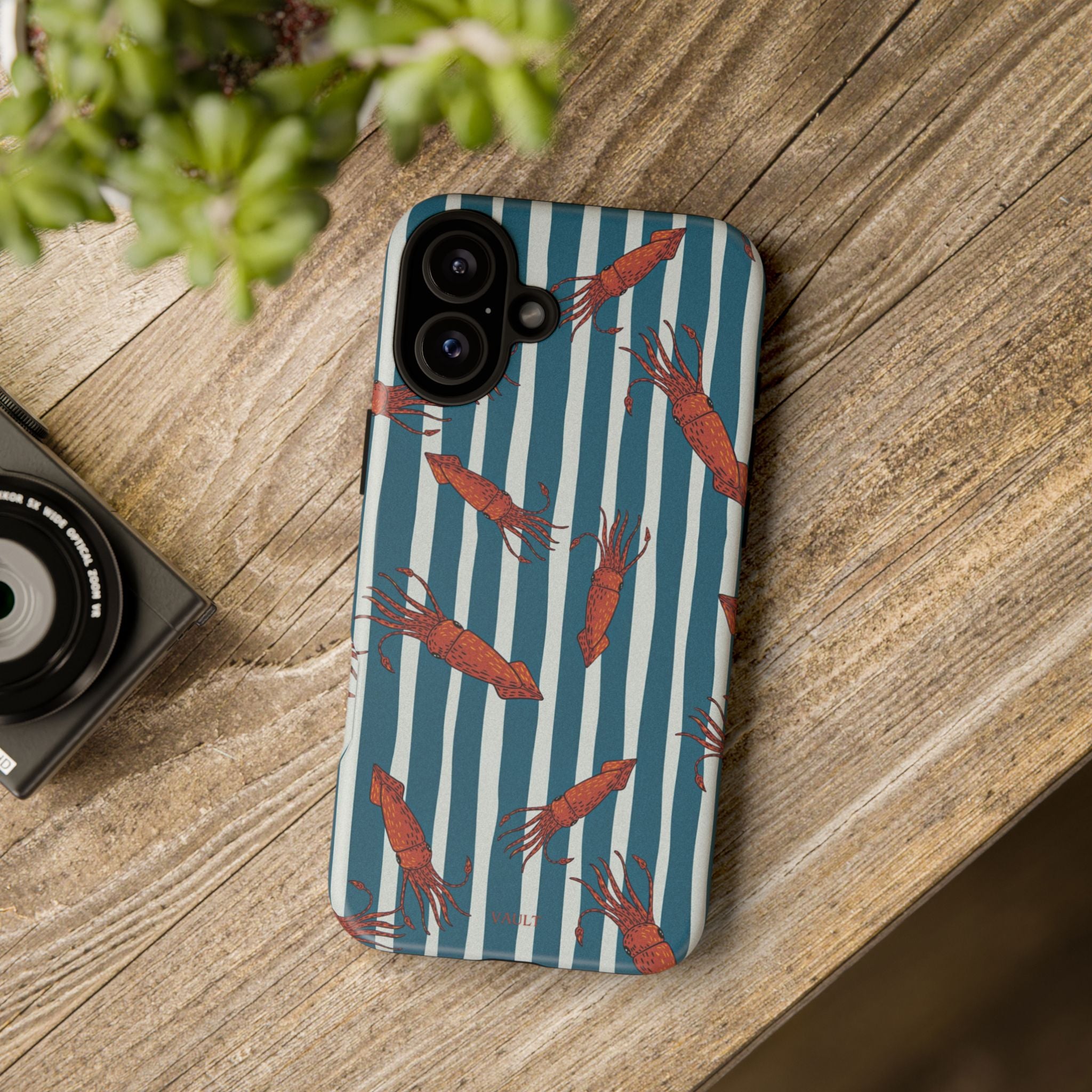 Shrimp Stripe Phone Case