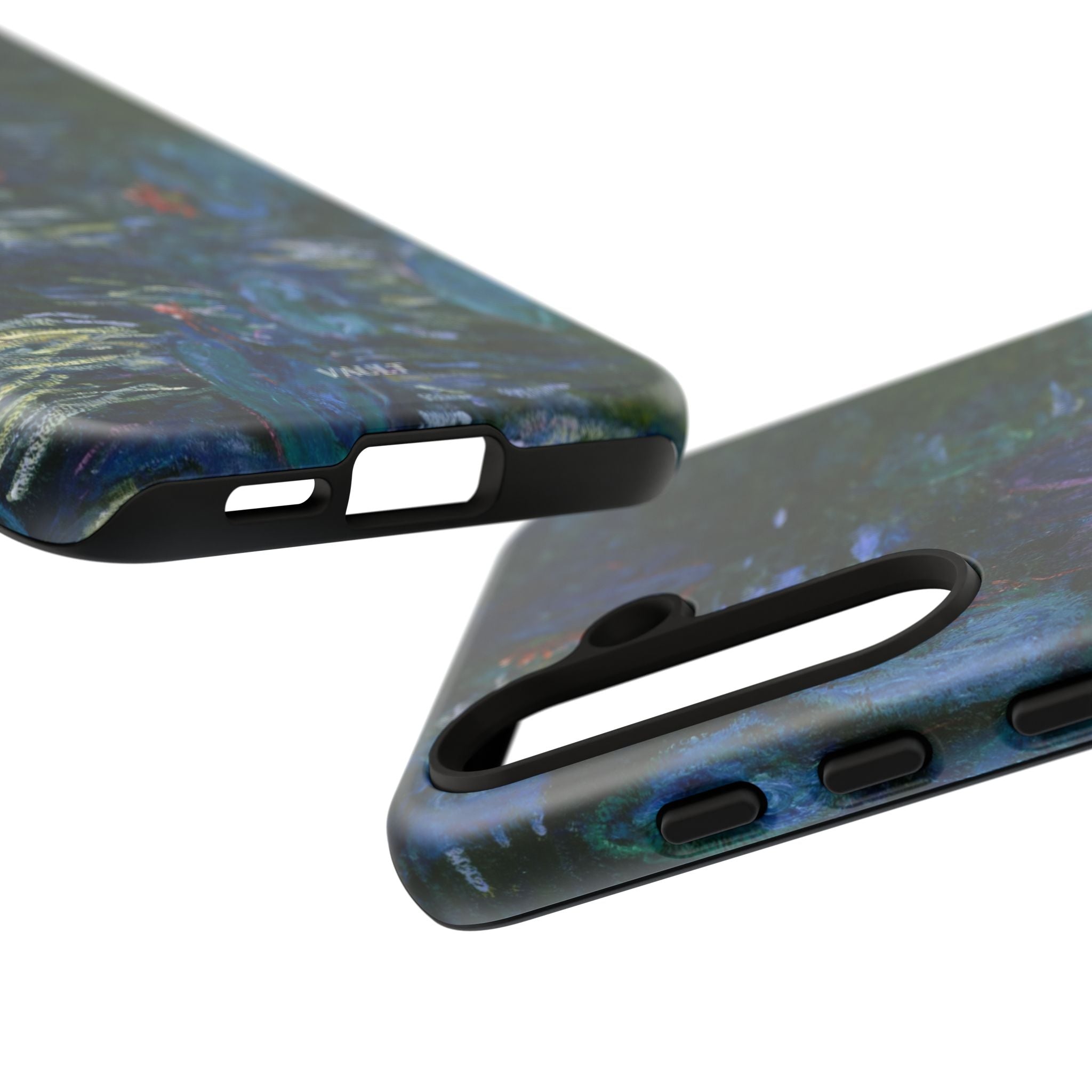 Water Lilies Tough Phone Case — Impressionist Art Protective Cover