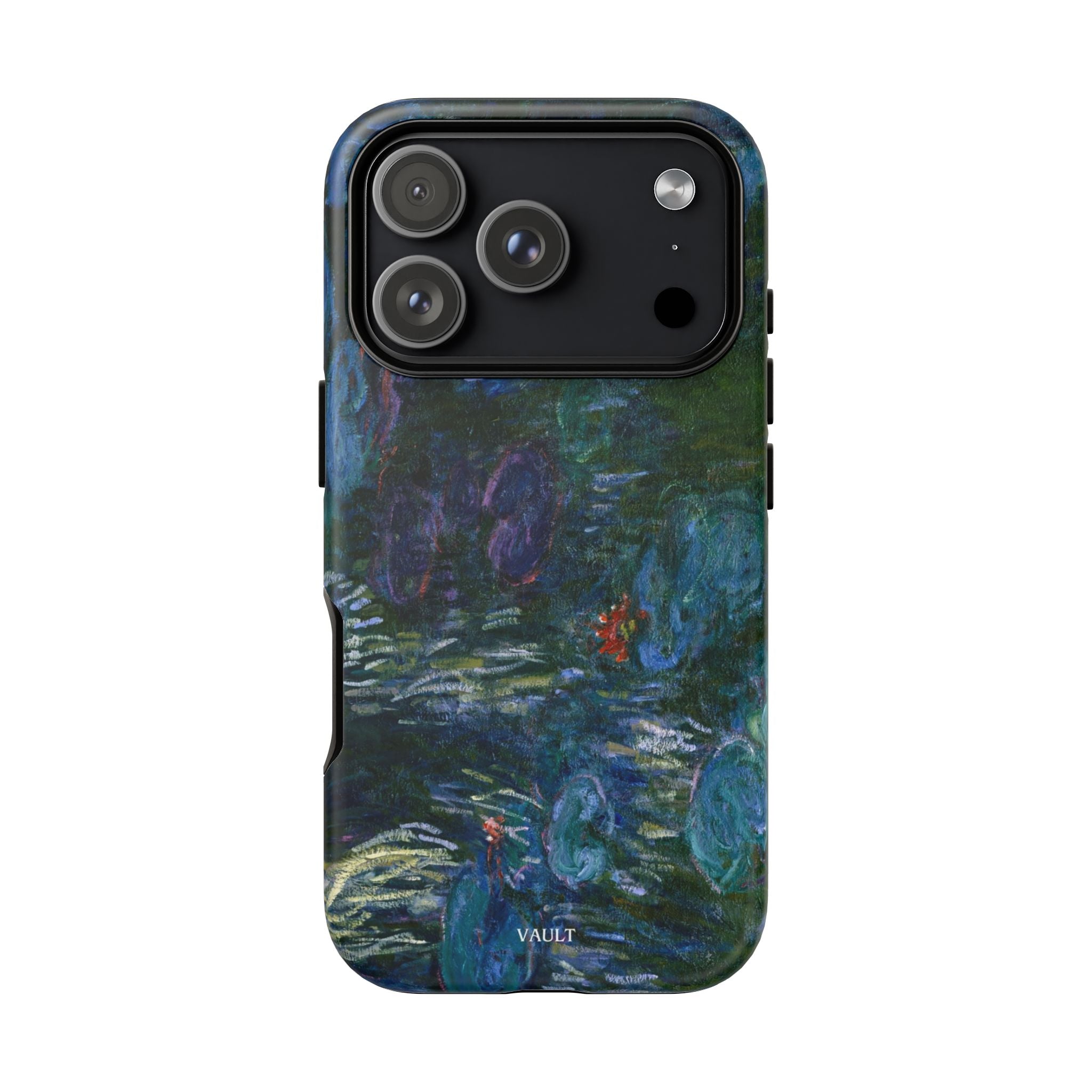 Water Lilies Tough Phone Case — Impressionist Art Protective Cover