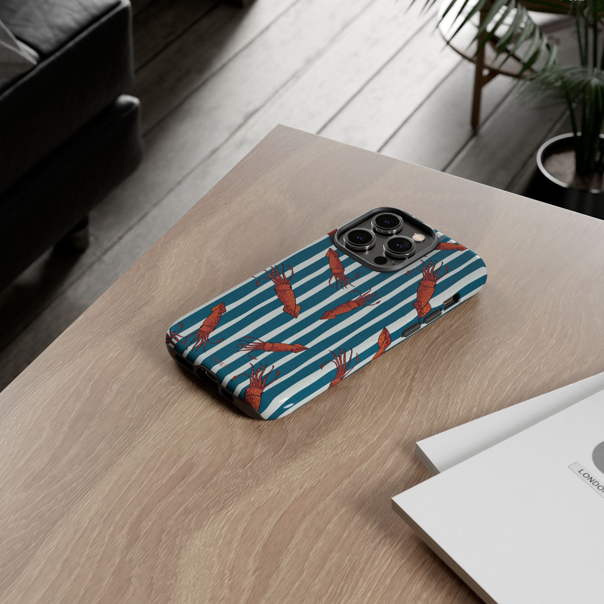 Shrimp Stripe Phone Case