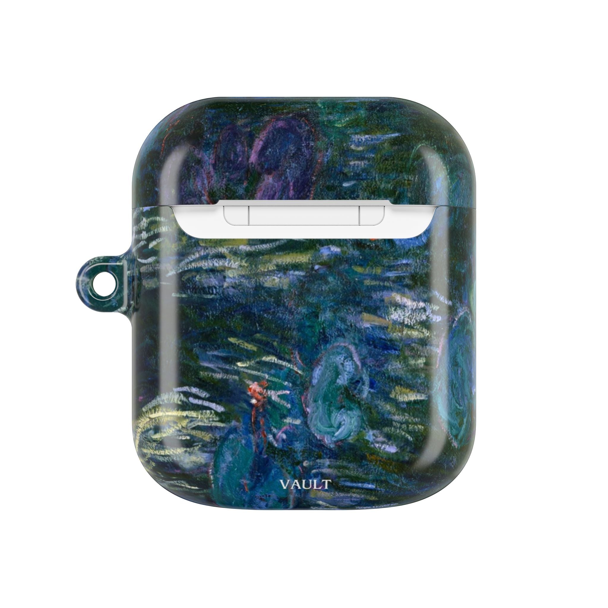 AirPods Case — Impressionist Water Lily Art Protective Cover