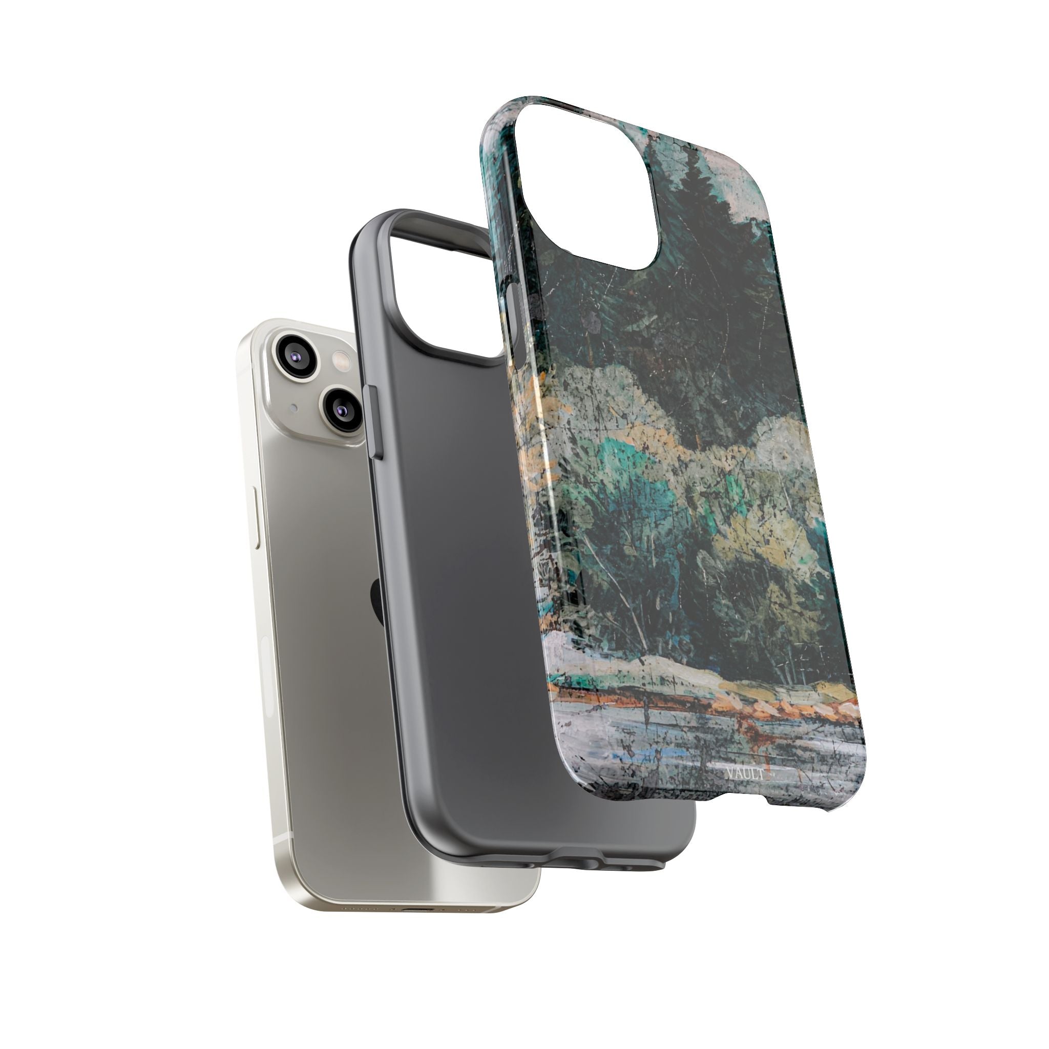 Phone Case - Moody Forest Landscape Protective Tough Case