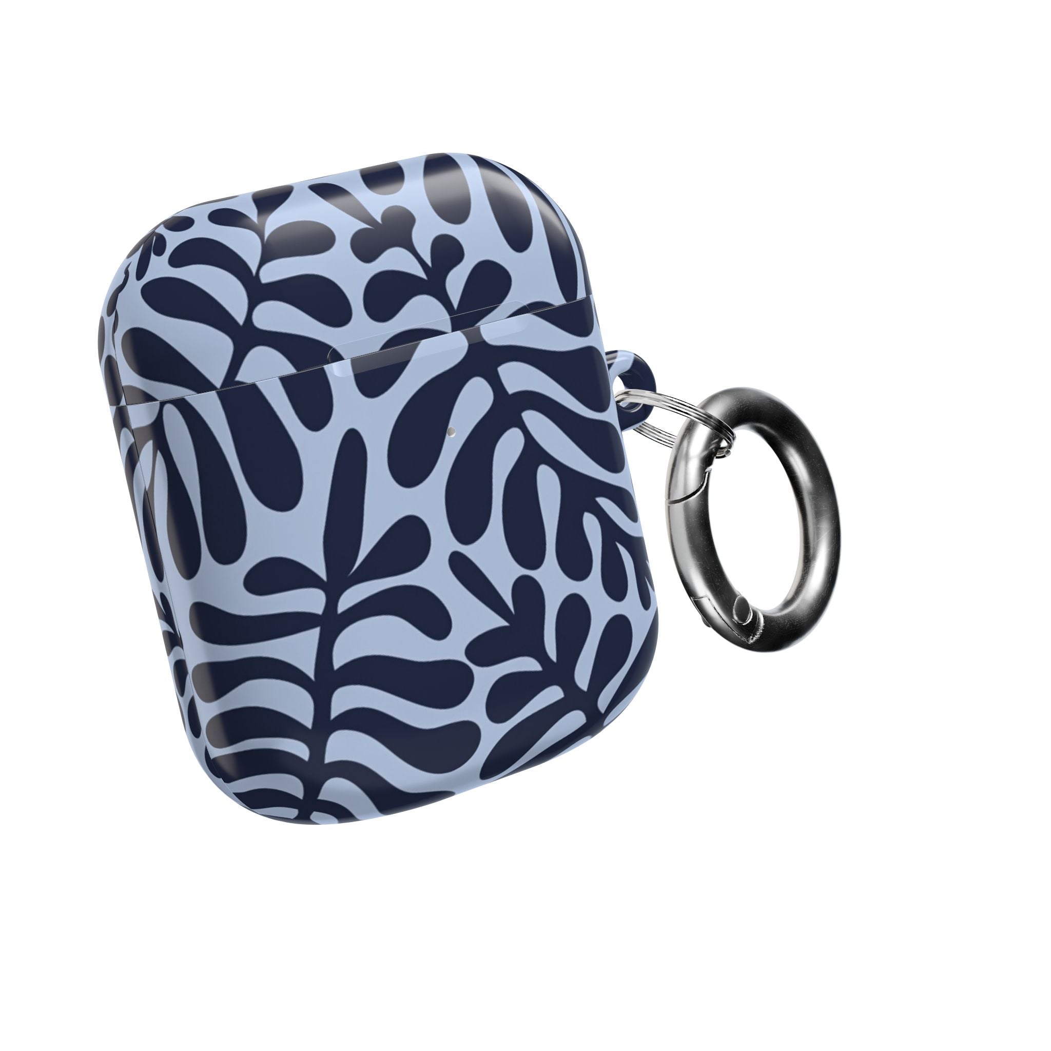 Blue Leaf AirPod Case - Botanical Protective Cover