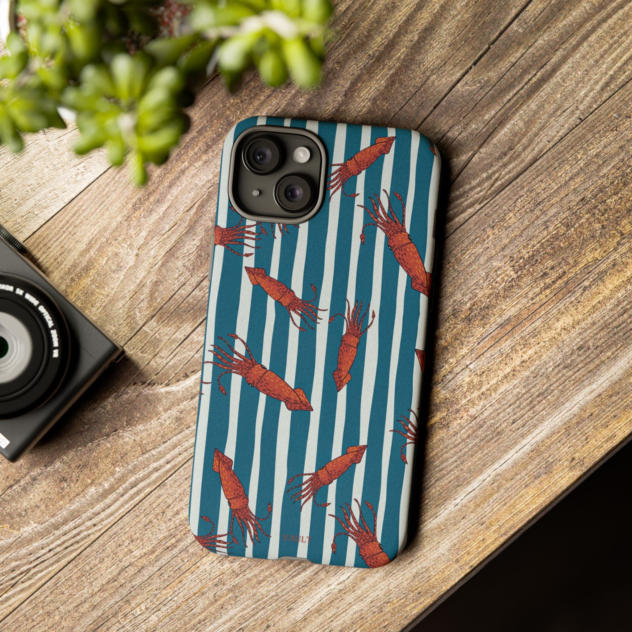 Shrimp Stripe Phone Case