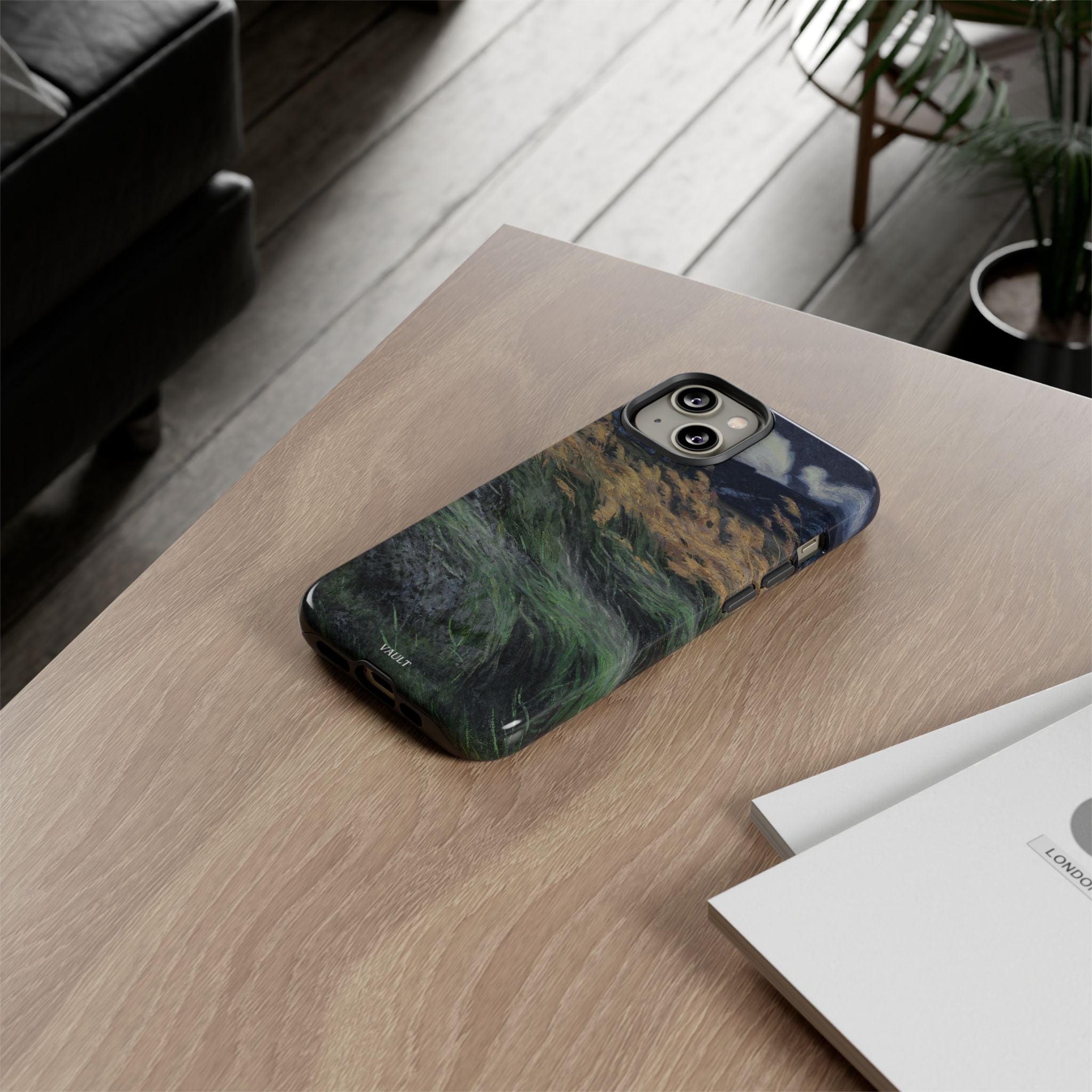 Phone Case — Windblown Coastal Landscape Durable Protective Cover
