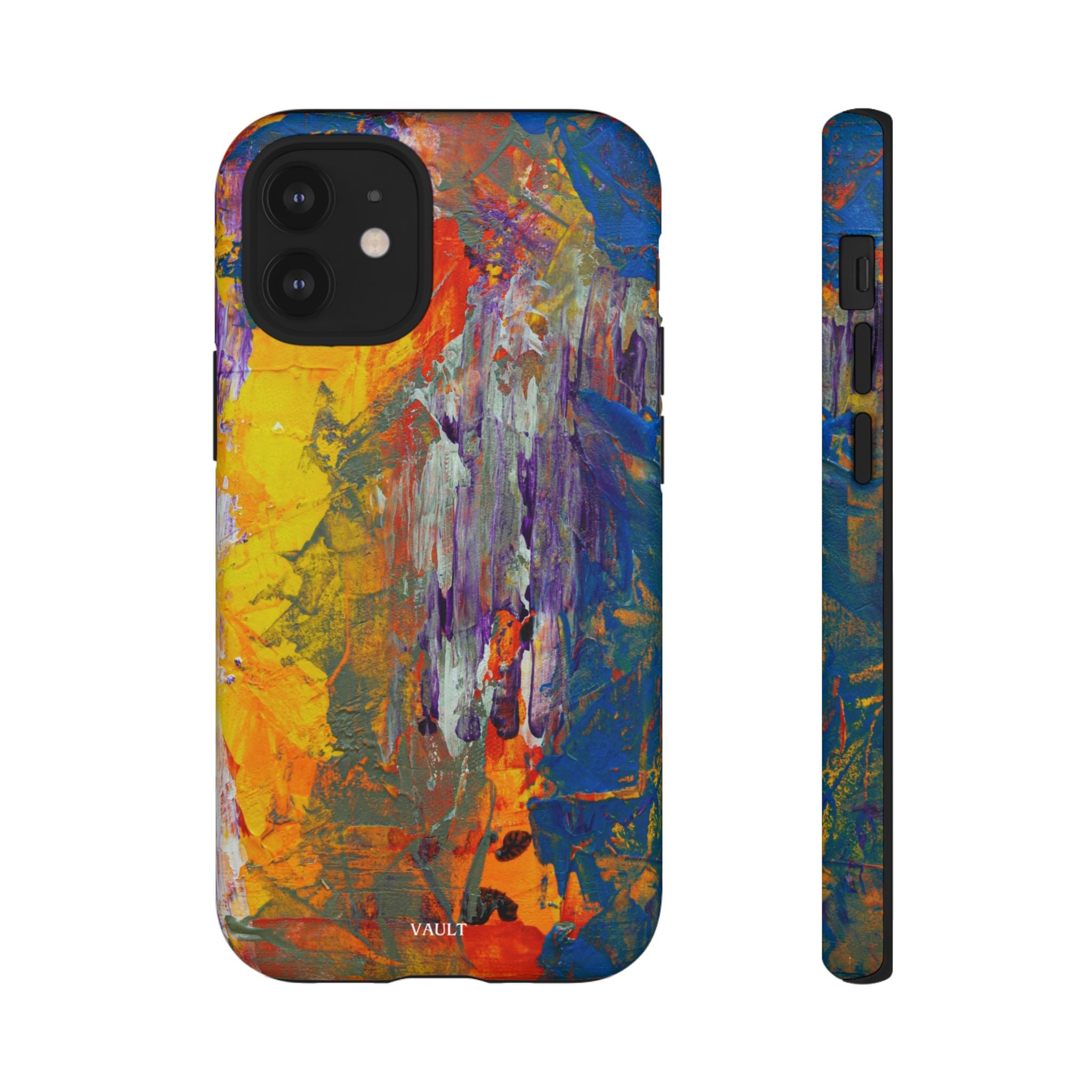 Abstract Color Splash Phone Case — Vibrant Artistic Protective Cover