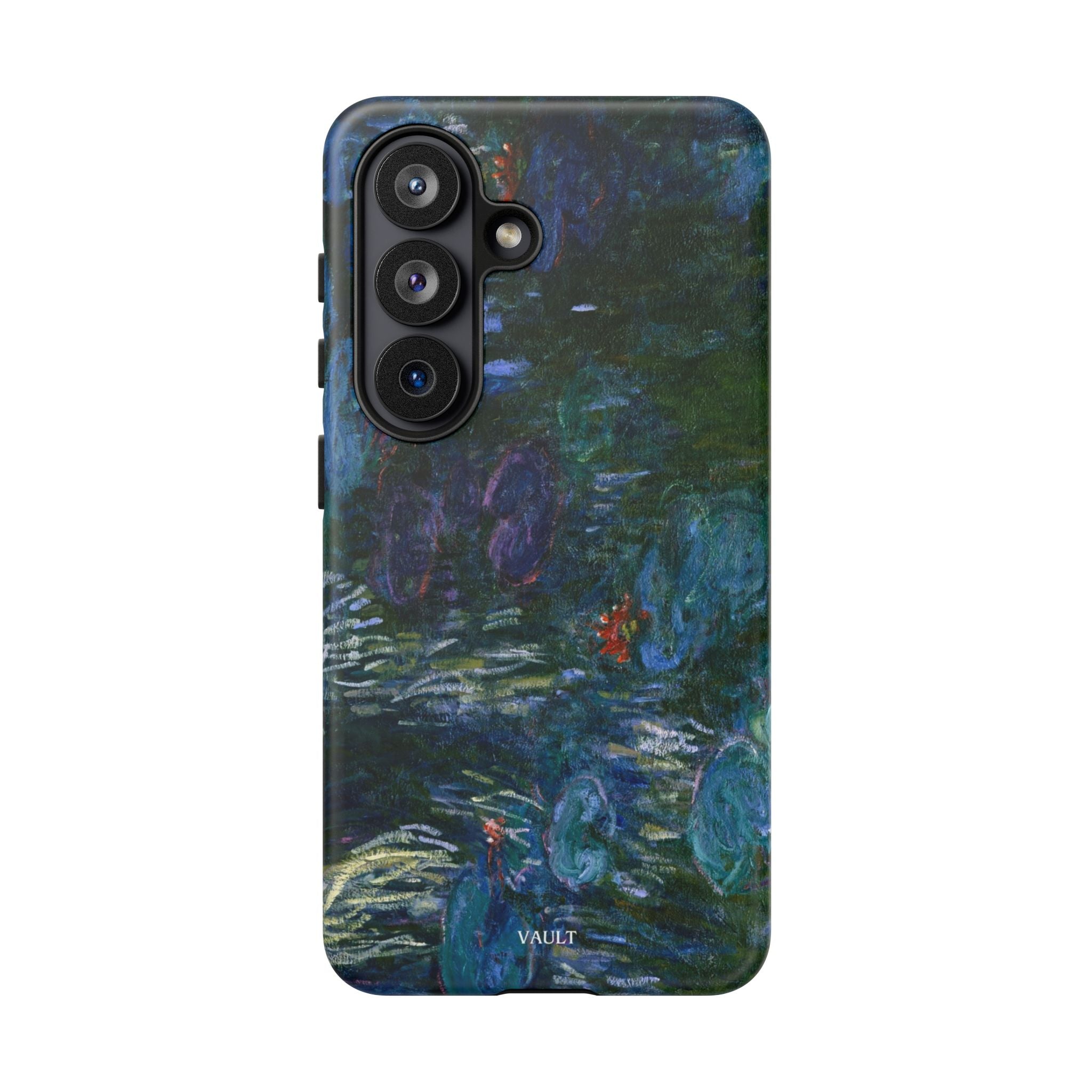Water Lilies Tough Phone Case — Impressionist Art Protective Cover