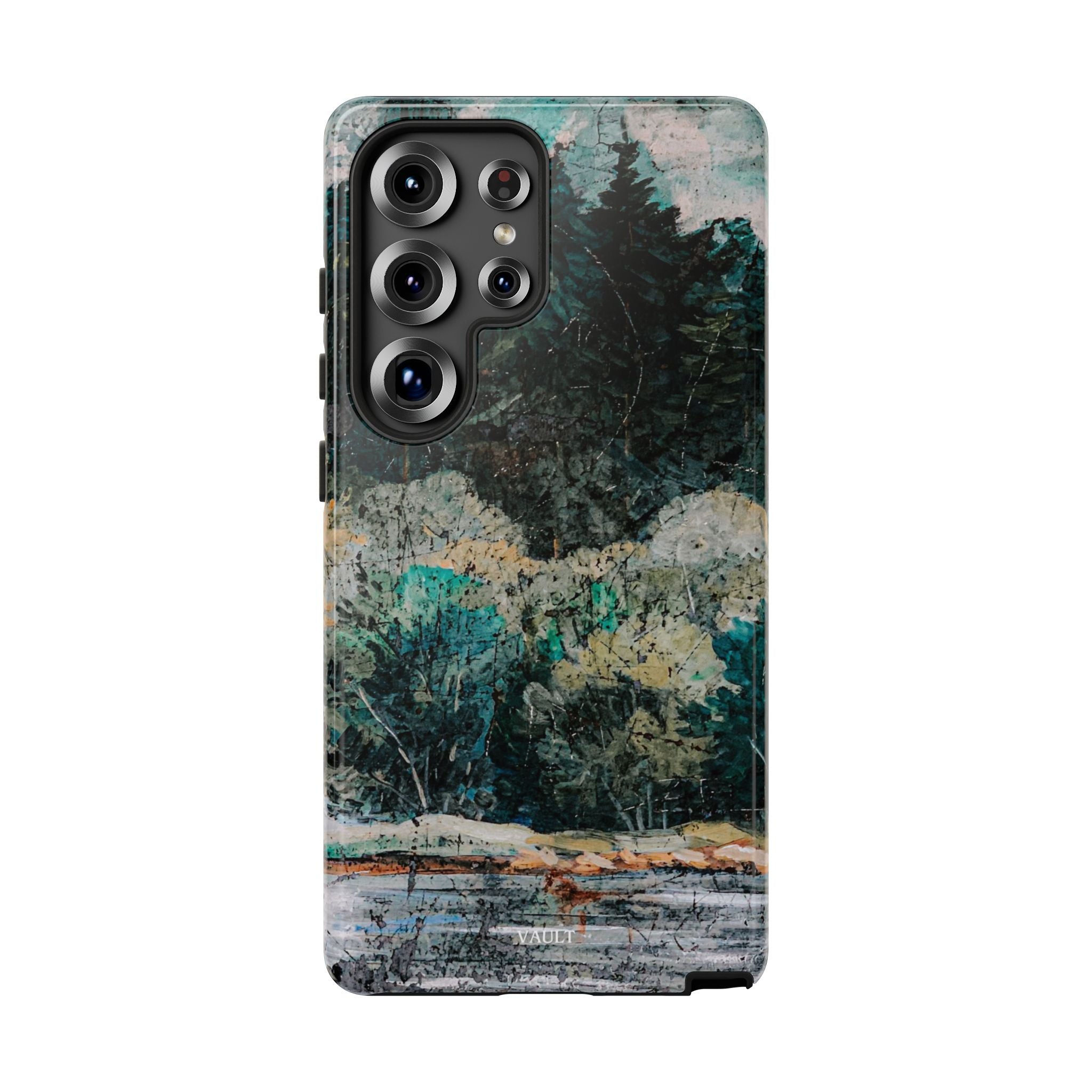 Phone Case - Moody Forest Landscape Protective Tough Case