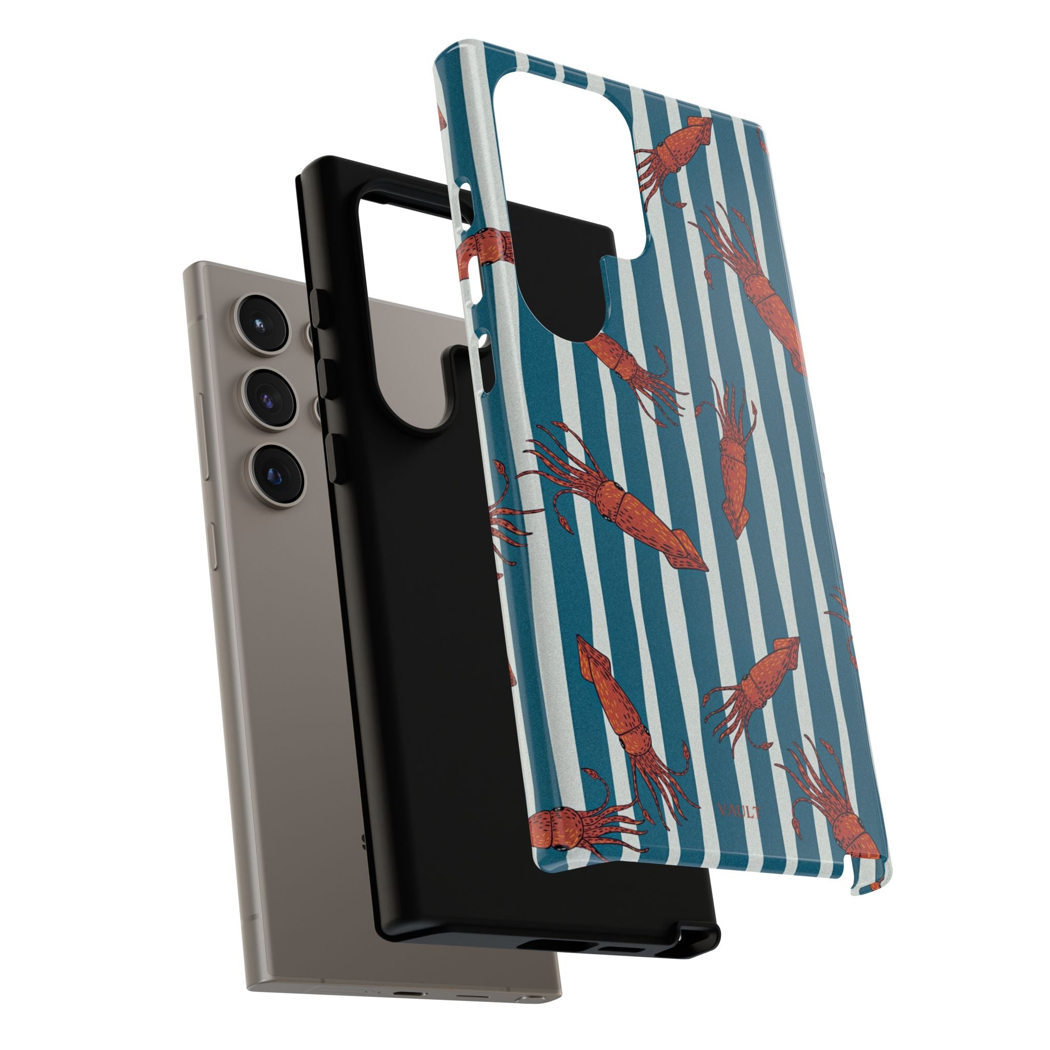 Shrimp Stripe Phone Case