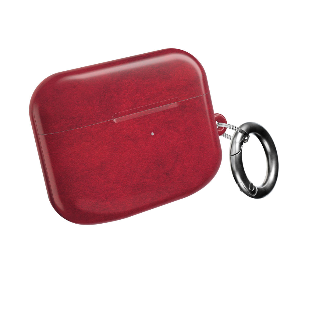 Red Marble AirPod Case – Protective Slim Charging Case Cover