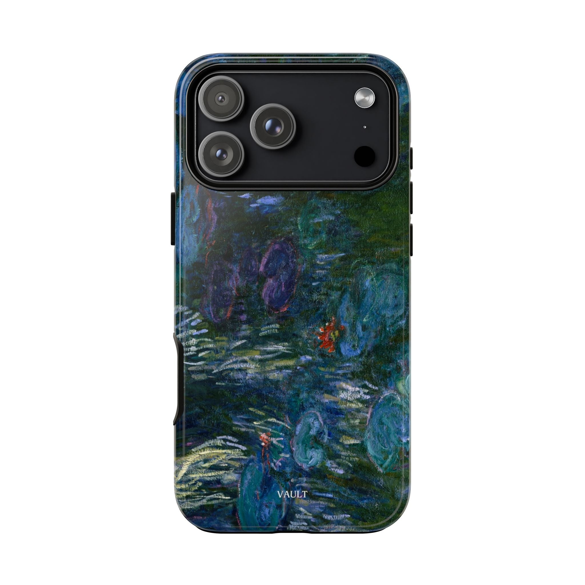 Water Lilies Tough Phone Case — Impressionist Art Protective Cover