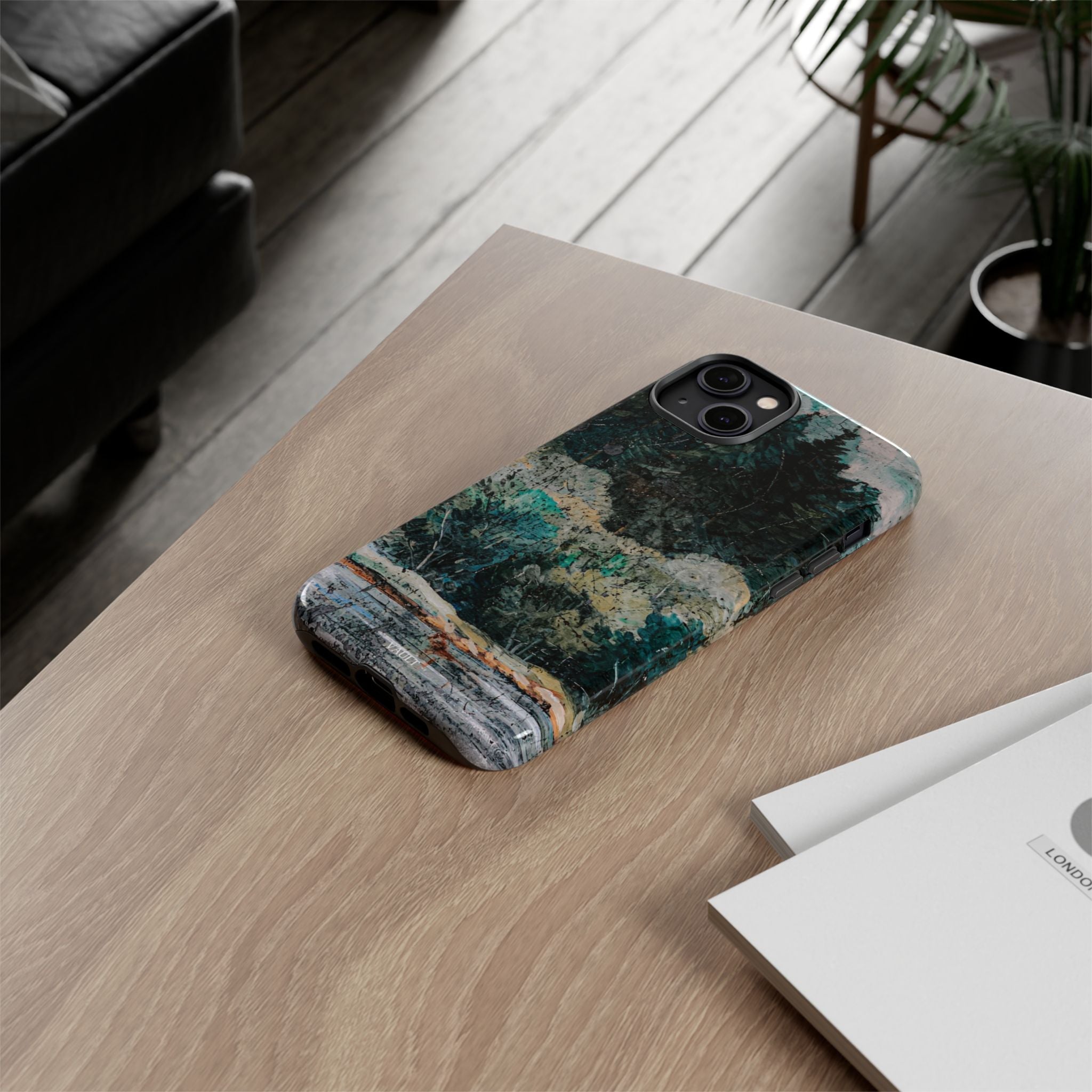 Phone Case - Moody Forest Landscape Protective Tough Case