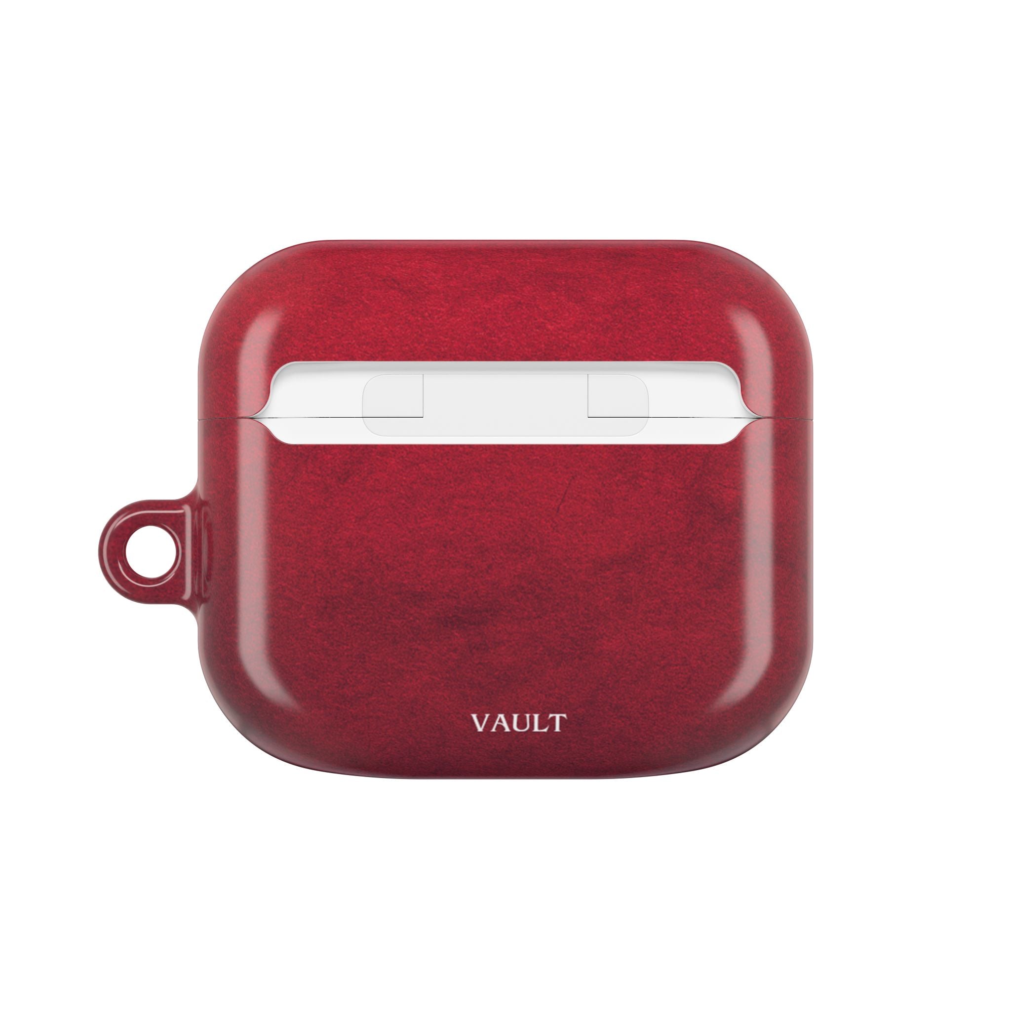 Red Marble AirPod Case – Protective Slim Charging Case Cover