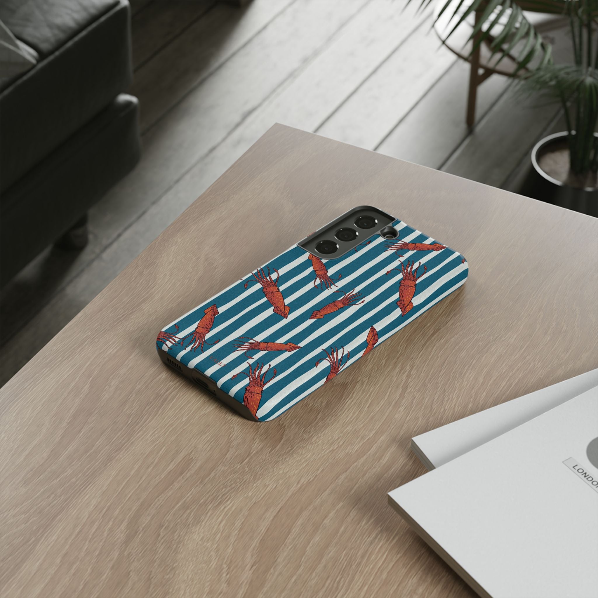 Shrimp Stripe Phone Case