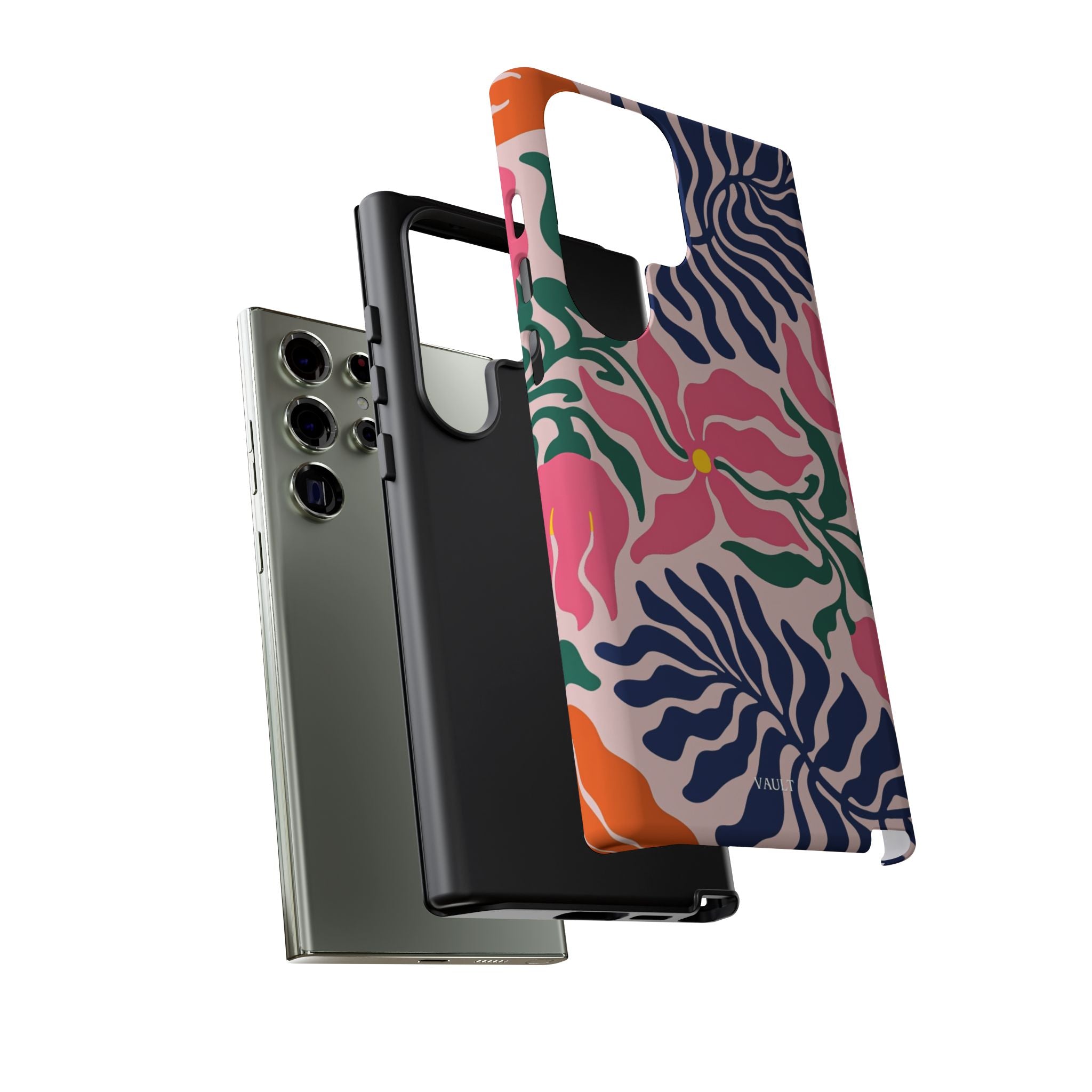 Floral Retro Tough Phone Case