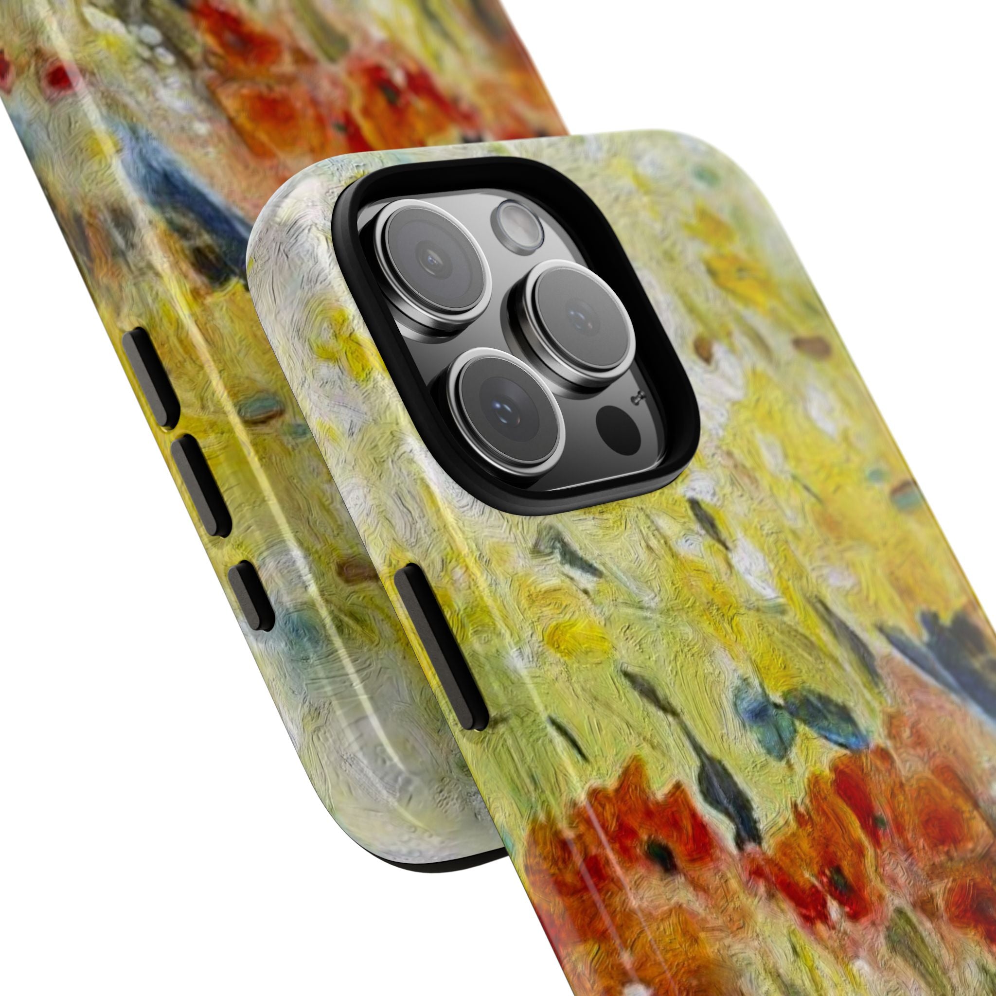 Floral Watercolor Phone Case — Yellow Garden Tough Cases
