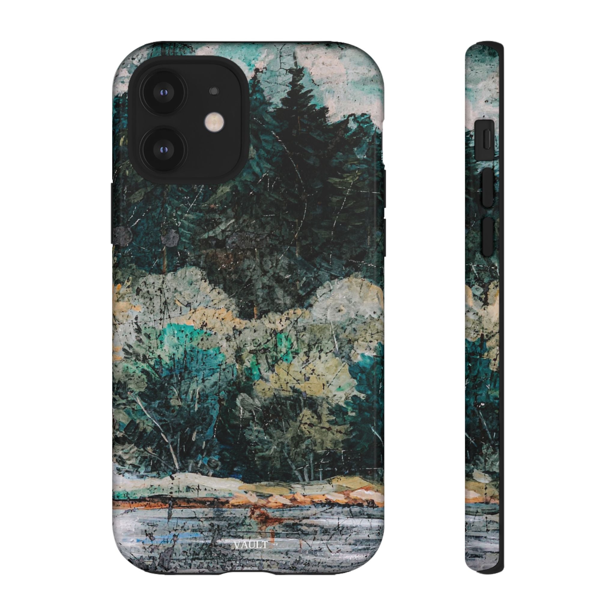Phone Case - Moody Forest Landscape Protective Tough Case