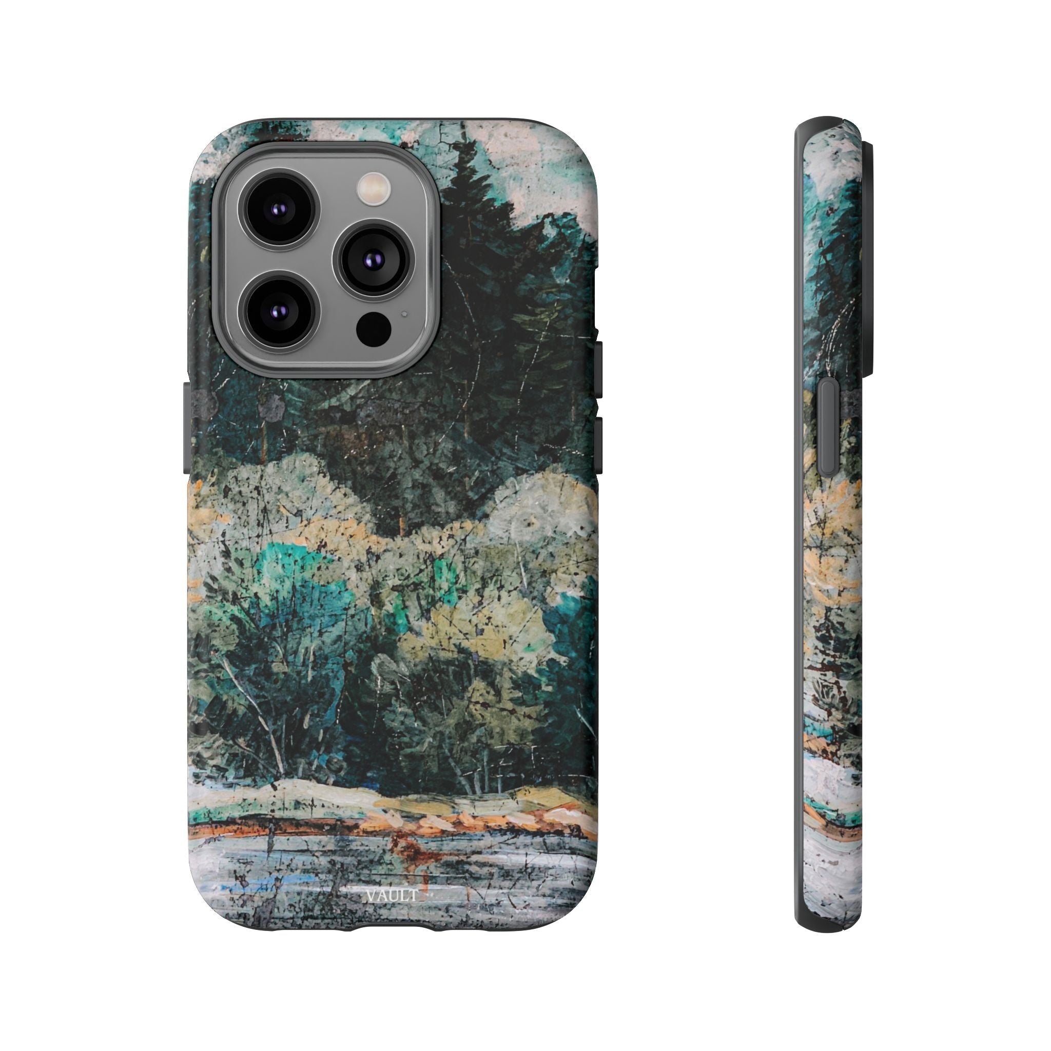 Phone Case - Moody Forest Landscape Protective Tough Case
