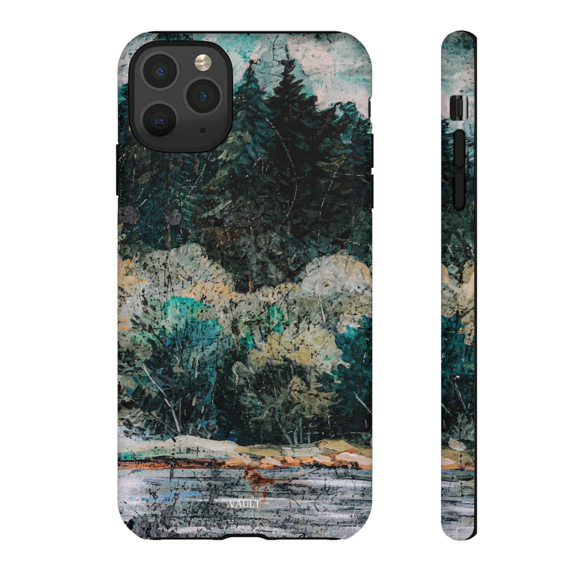 Phone Case - Moody Forest Landscape Protective Tough Case