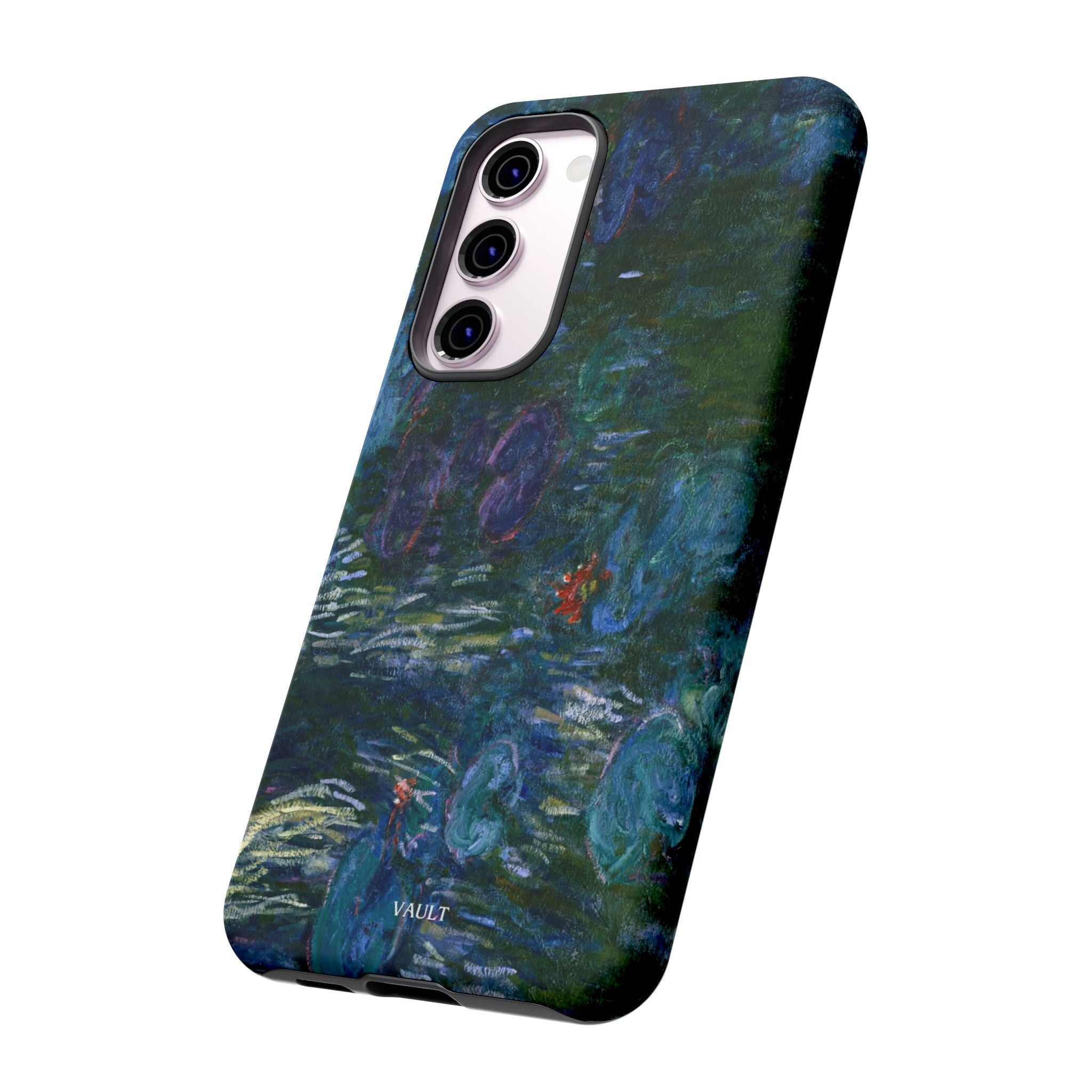 Water Lilies Tough Phone Case — Impressionist Art Protective Cover