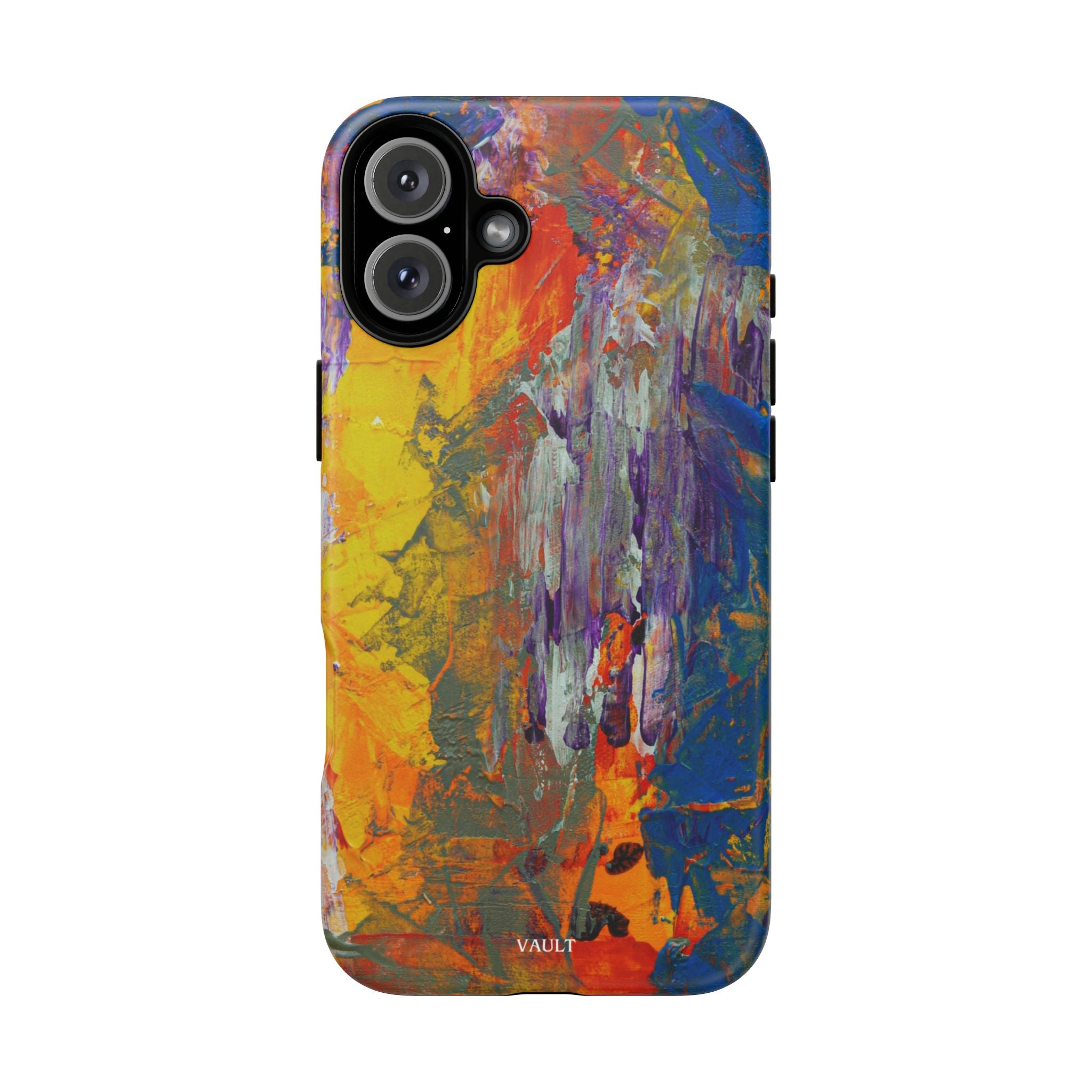 Abstract Color Splash Phone Case — Vibrant Artistic Protective Cover